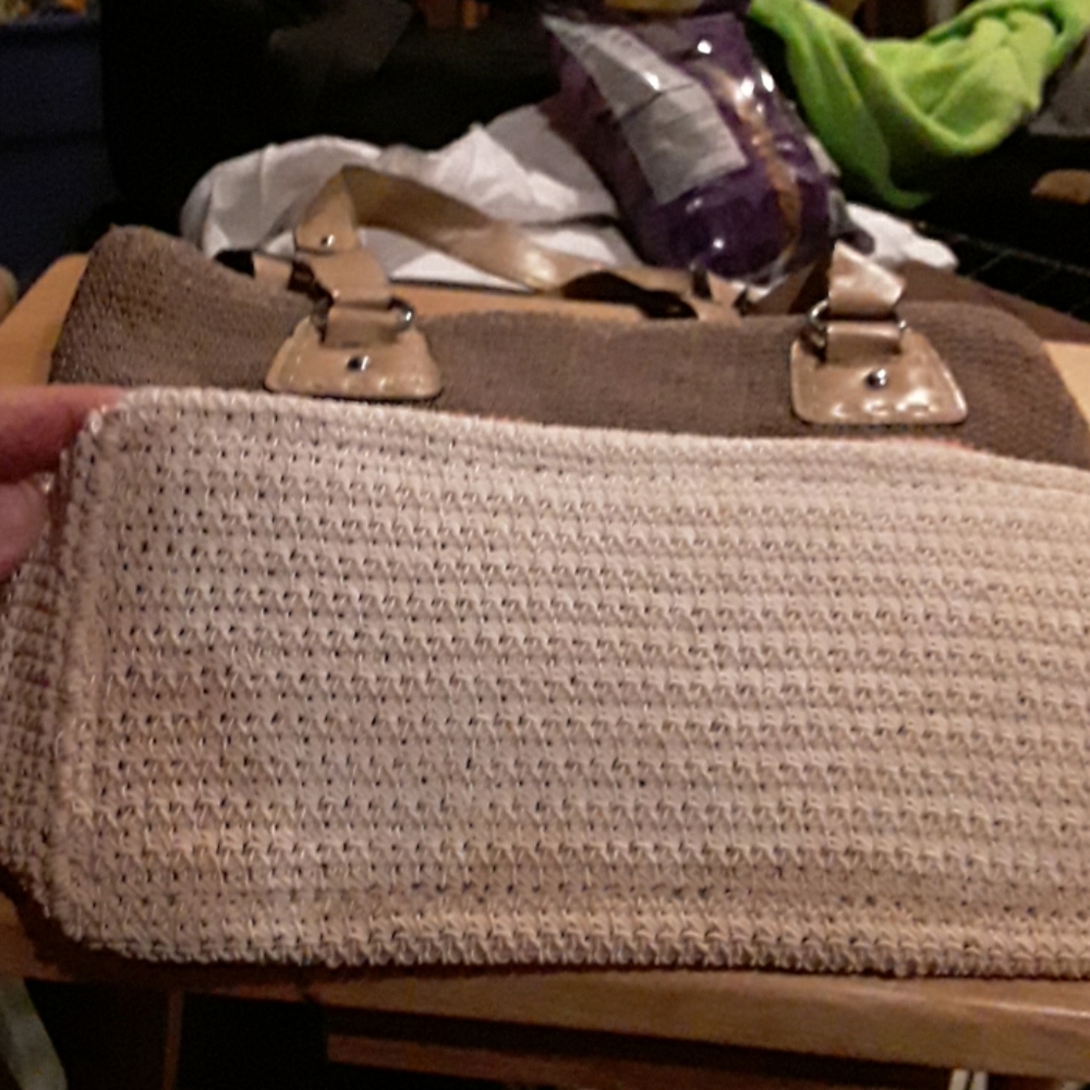 LADIES HANDBAG WOVEN DESIGNED. - Picture 3 of 7